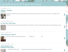 Tablet Screenshot of joypeckjoy.blogspot.com