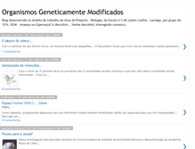 Tablet Screenshot of organismosgeneticamentemodificados.blogspot.com