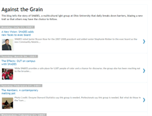 Tablet Screenshot of againstthegrain1.blogspot.com