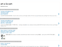 Tablet Screenshot of cartarte3.blogspot.com