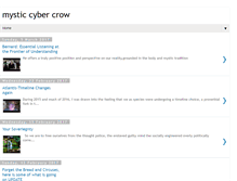 Tablet Screenshot of mystic-cyber-crow.blogspot.com