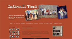 Desktop Screenshot of oatsvallteam.blogspot.com