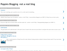 Tablet Screenshot of poppiesblogging.blogspot.com