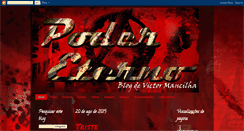 Desktop Screenshot of poder-eterno.blogspot.com