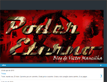 Tablet Screenshot of poder-eterno.blogspot.com