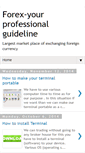 Mobile Screenshot of forexpipsearner.blogspot.com