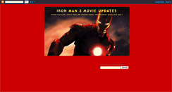 Desktop Screenshot of ironman2updates.blogspot.com