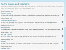 Tablet Screenshot of kellyscakesandcreations.blogspot.com