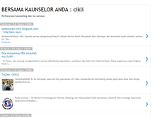 Tablet Screenshot of kaunselor-cikli.blogspot.com