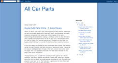 Desktop Screenshot of carparts2.blogspot.com