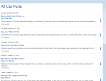 Tablet Screenshot of carparts2.blogspot.com