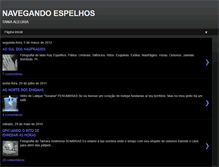 Tablet Screenshot of navegandoespelhos.blogspot.com