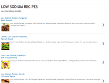 Tablet Screenshot of low-sodiumrecipes.blogspot.com