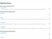 Tablet Screenshot of biochimie.blogspot.com