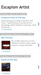 Mobile Screenshot of escapistblog.blogspot.com
