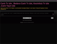 Tablet Screenshot of canlitvizler.blogspot.com