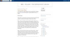 Desktop Screenshot of mrglasstech.blogspot.com