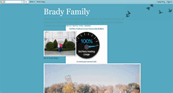 Desktop Screenshot of bradyfamilyhistory.blogspot.com