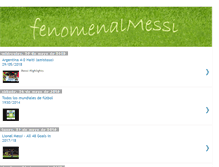 Tablet Screenshot of fenomenalmessi.blogspot.com