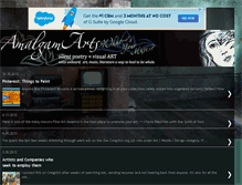 Tablet Screenshot of amalgamarts.blogspot.com