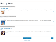 Tablet Screenshot of nobodybakes.blogspot.com