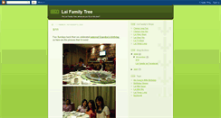 Desktop Screenshot of laifamily888.blogspot.com