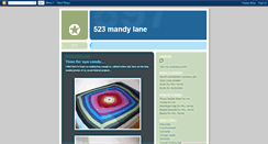 Desktop Screenshot of 523mandylane.blogspot.com