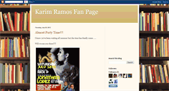 Desktop Screenshot of karimramosfans.blogspot.com