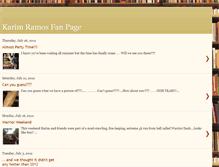 Tablet Screenshot of karimramosfans.blogspot.com