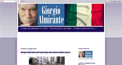 Desktop Screenshot of giorgioalmirante.blogspot.com