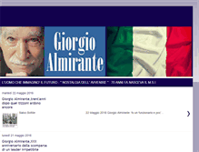 Tablet Screenshot of giorgioalmirante.blogspot.com