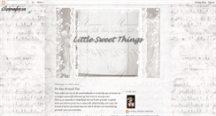Desktop Screenshot of littlesweetthings-saskia.blogspot.com