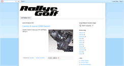 Desktop Screenshot of golfrallye.blogspot.com