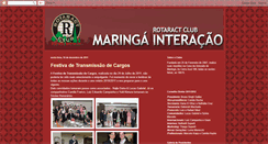 Desktop Screenshot of maringainteracao.blogspot.com