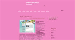 Desktop Screenshot of dream-vacation-theme.blogspot.com