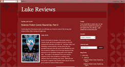 Desktop Screenshot of lukereviews.blogspot.com