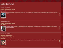 Tablet Screenshot of lukereviews.blogspot.com