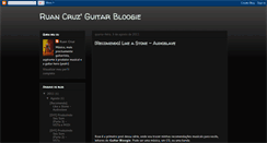 Desktop Screenshot of guitarbloogie.blogspot.com