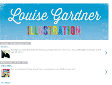 Tablet Screenshot of louisegardner.blogspot.com