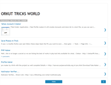 Tablet Screenshot of orkuttrixworld.blogspot.com