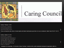 Tablet Screenshot of caringcouncil.blogspot.com