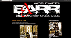 Desktop Screenshot of elbarriohiphopmagazine.blogspot.com