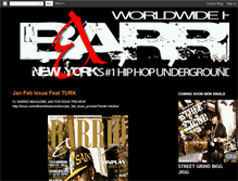 Tablet Screenshot of elbarriohiphopmagazine.blogspot.com