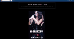 Desktop Screenshot of meritxell-latinqueenofsoul.blogspot.com