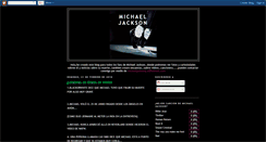 Desktop Screenshot of michaeljacksonja.blogspot.com