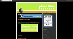 Desktop Screenshot of plazalibre.blogspot.com