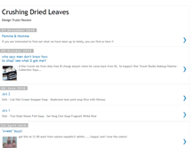 Tablet Screenshot of crushingdriedleaves.blogspot.com