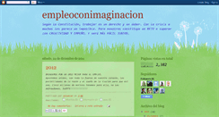 Desktop Screenshot of empleoconimaginacion.blogspot.com