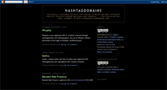 Desktop Screenshot of hashtagdomains.blogspot.com