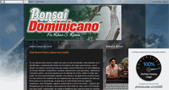 Desktop Screenshot of bonsaidominicano.blogspot.com